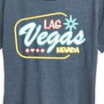 thumbnail image 3 of Instant Message - Las Vegas -Women's Short Sleeve Graphic T-Shirt, 3 of 6