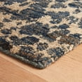 thumbnail image 5 of Dash & Albert Stormi Hand Knotted Jute Rug, 2' x 3', Indigo, 5 of 8
