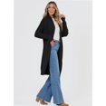 thumbnail image 5 of Women's Oversized Slouchy Knit Chunky Open Front Sweater Coat, 5 of 6