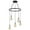 Bronze, variant on Woodbridge Lighting Fulton G125 5-Light Metal Chandelier in Chrome/Bronze