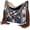 Multicolor3, variant on ZhangBaoLin Hobo Bag for Women Canvas Totes Shoulder Largr Capacity Crossbody Bag Tassels Handbag Top Handle Bag
