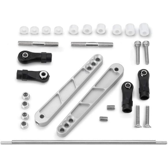 RCLions Alliage Métal Barre de Balancement Arrière Anti-Roulis pour 1/10ème Rock Crawler Voiture Axial Wraith RR10/90048/90053, Yeti 90025