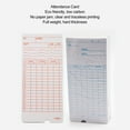 thumbnail image 3 of Employee Time Card, Time Card 7.09x3.27in 100 Pcs  for Company, 3 of 7