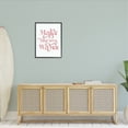 thumbnail image 2 of Stupell Industries Make Your Own Waves Groovy Patterned Stripes Graphic Art Black Framed Art Print Wall Art, Design by Daphne Polselli, 2 of 7