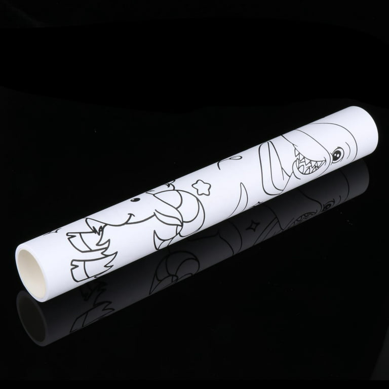 2 Rolls Kids Drawing Paper Roll White Calligraphy Paper Graffiti Drawing  Paper