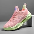 thumbnail image 2 of Women's Plus Size Casual Running Shoes Lightweight Lace Up Thick Sole Sports Shoes Mint Green 36, 2 of 4