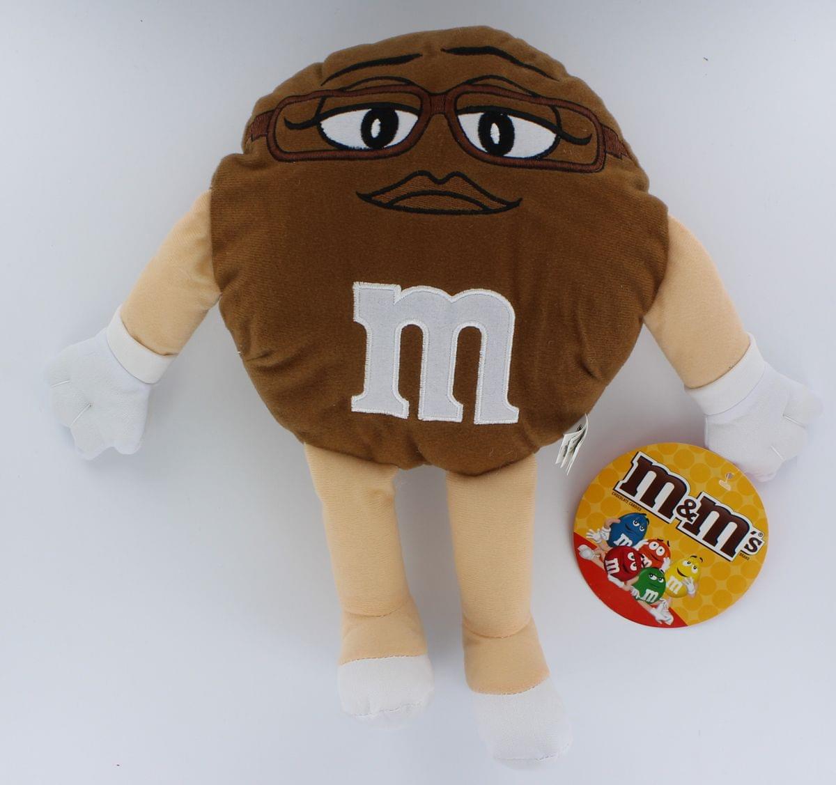 M&M's 14" Plush Doll Brown M&M