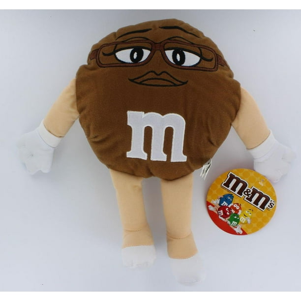 M&M's 14" Plush Doll Brown M&M