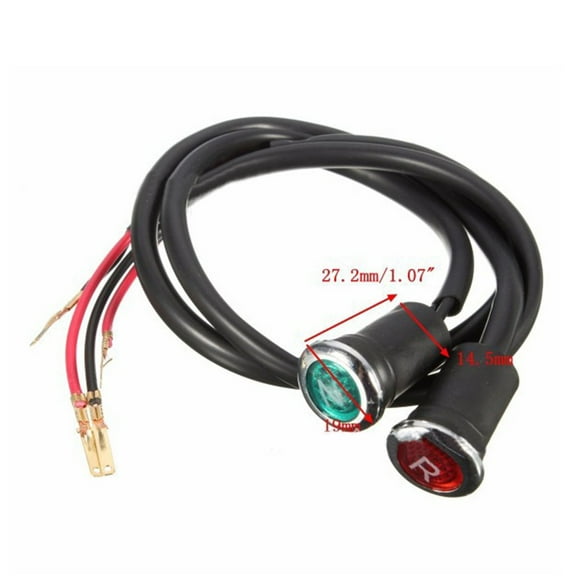 2 Pcs ATV Reverse & Neutral Light Indicator For 90/110/125/150/200/250/300cc ATV