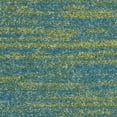 thumbnail image 5 of Nourison Essentials Indoor/Outdoor Blue Green 2'2" x 7'6" Area Rug, (2x8), 5 of 11