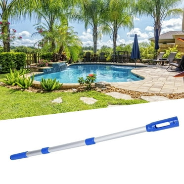 ANGGREK Swimming Pool Pole Swimming Pool Telescopic Rod Cleaning Accessories for Pool Skimming Net Rake Brush,Swimming Pool Cleaning Accessories,Swimming Pool Telescopic Pole