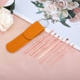 thumbnail image 6 of Unique Bargains Long Handle Earwax Cleaning Tool Kit 7Pcs Rose Gold Tone, 6 of 6