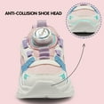 thumbnail image 6 of BABAYA Boys Girls Athletic Shoes Easy on Jogger Sneakers With Rotating Buckle for Little Big Kids, 6 of 10