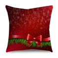 thumbnail image 1 of Fundas de almohada de Navidad para sofá, decoración del hogar, 40/45/50cm, bolas de adorno, campanas de bayas de acebo, 1 of 4