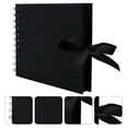 thumbnail image 2 of 1pc Creative DIY Scrapbook Photo Album A5 Photo Album with Ribbon Bowknot, 2 of 4