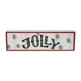 thumbnail image 3 of Jolly Snowflake Block Sign 3x10, 3 of 5