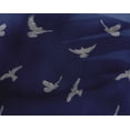 thumbnail image 3 of oneOone Georgette Viscose Fabric Bird Ikat Print Fabric By Yard 42 Inch Wide, 3 of 3