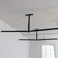 thumbnail image 2 of 2 Kayak Ceiling Storage Rack - Kayak Racks for Garage - Adjustable Overhead Mount, 2 of 10