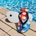 thumbnail image 3 of Psesaysky Girls Classic Non Slip Beach Sandals Water Flame Baseball Print Casual Flip Flop Surfer Boy Girl Size 10, 3 of 7