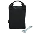thumbnail image 6 of Small Tool Storage Bag Oxford Maintenance See Through Zippered Electrician's Handy-Carrying Tool Pouches Bag (Grey 2 pack), 6 of 7