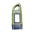 thumbnail image 2 of Lámpara Manivela Solar Dynamo Antorcha Exterior Emergencia LED Linterna (Verde, 2 of 5