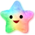 thumbnail image 4 of FlashingBlinkyLights Happy Star Light Up Pillows With Auto-Off Slow Color Changing LEDs, 4 of 4