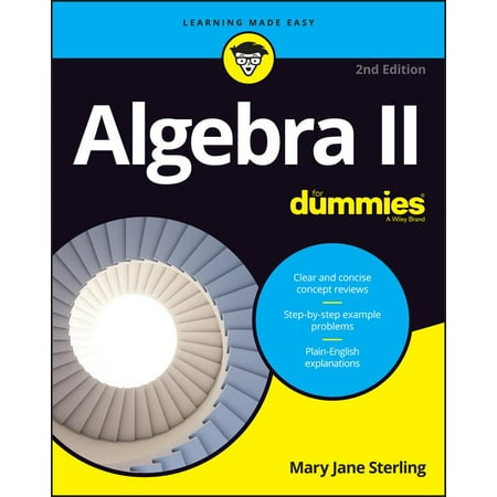 Algebra II for Dummies (Best Algebra 2 Textbook)