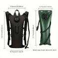 thumbnail image 3 of ENFOURCLASS 3L (101.44oz) Hydration Backpack Combo w/Bladder for Hiking, Camping, Cycling, 3 of 11