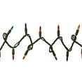 thumbnail image 3 of 100-Count Multicolor Incandescent Outdoor Party String Lights - 20.62 Feet Christmas Holiday LIght, 3 of 6