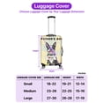 thumbnail image 5 of Cute Boston Terrier Loves Dad Happy Father's Day Travel Luggage Cover Gentleman Dog Lover Gifts Suitcase Dust Protective Decor - 12008, 5 of 5