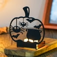 thumbnail image 2 of Halloween Candleholder Ironwork For & Home Display Decorative Object Solar Abstract Decorative Objects Easter Centerpieces for Tables Outdoor Yard Statues And Sculptures Sub Ornament Pole Statue, 2 of 4