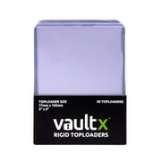 Vault X Toploaders - 3" x 4" 130pt Rigid Card Holders for Trading Cards & Sports Cards