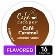 Café Escapes Cafe Caramel KCup Pods, 16 Count for Keurig Brewers