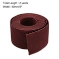 thumbnail image 2 of Twill Elastic Band Double Side 2" Flat 2 Yard 1 Roll Flat Elastic Ribbon Cord Wine Red for Sewing, Waistband, 2 of 6