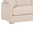 thumbnail image 4 of Benjara 86 Inch Fabric Upholstered Sofa with Track Armrests, Cream, 4 of 5