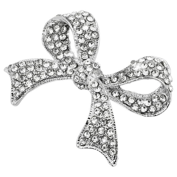 FOLOYORI Elegant Bow Knot Brooch Pins for Women Birthdays 1 Set