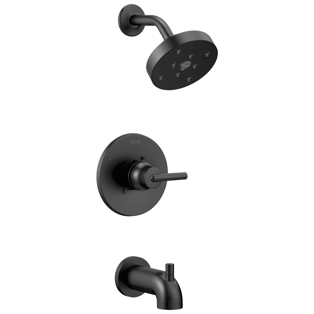 Delta Trinsic Single Handle Tub & Shower Tub / Shower Faucet in Matte