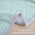 thumbnail image 4 of ROSEKIND Cooling Comforter for Hot Sleepers, OEKO-TEX Certified Lightweight Blanket, Soft & Breathable Cooling Quilt, 80x90in, Iced Lavender, 4 of 9
