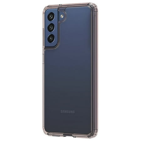 SaharaCase - Hard Shell Series Case for Samsung Galaxy S21 FE 5G - Clear/Rose Gold