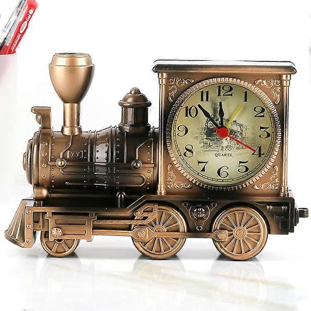 Train Kids Alarm Clock - Kids Alarm Clock for Boys and Girls - Smart Teaching Learning Sleep Personality Ornament