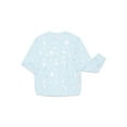 thumbnail image 2 of Sleep On It Girls Foil Print Velour Top and Pants Pajama Set, 2-Piece, Sizes 8-16, 2 of 5