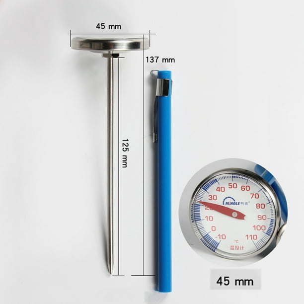 Essen Thermometer Compact Heat Resistant Plastic Food Temperature