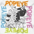 thumbnail image 2 of Popeye the Sailor Man with Friends Crewneck T Shirts Boy Girl Teen Brisco Brands S, 2 of 5