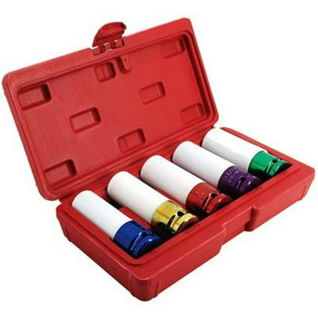 UPC: 0052088091418 | Frita 239214 0.5 in. Master Mechanic Thin Wall Impact Socket Set  5 Piece