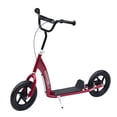 thumbnail image 1 of Adjustable Red Scooter for Ages 5-12 - 12" EVA Tires, Steel Frame, Rear Brake - Ideal for Outdoor Fun & Balance Training - 47" Long, 1 of 7