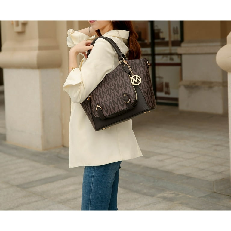 MKF Collection Fula Tote Bag, Vegan Leather Shoulder Bag photo 7