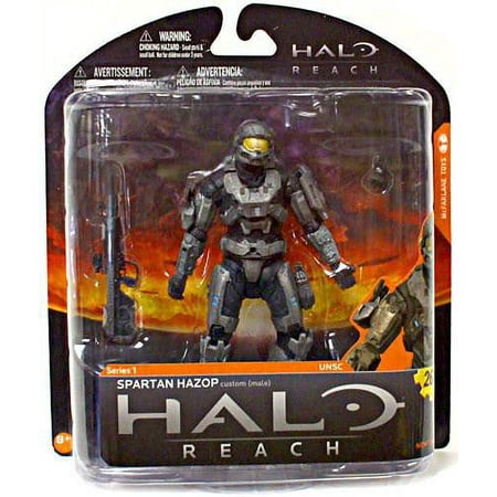 McFarlane Halo Reach Series 1 Spartan Hazop Action Figure [Steel]