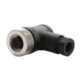 thumbnail image 2 of 1Pc 4/5/8Pin Aviation Socket Sensor Connector Ip67 Waterproof Rightangle Pg9 5 Pin Male Mingyqi, 2 of 5
