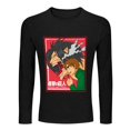 thumbnail image 3 of Men's Attack on Titan T-Shirts, Anime Cotton Long Sleeve Shirt, Casual Crew Neck T-Shirt for Adults, S-3XL, 3 of 7