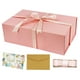 thumbnail image 1 of Caja de regalo YINUOYOUJIA 35x23x11 cm con tapa magnética rosa, 1 of 7
